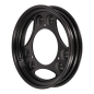 Preview: Roller-Scheibenrad, Felge 2.10x12 (schwarz), Simson SR50, SR80, SD50, SRA25, SRA50